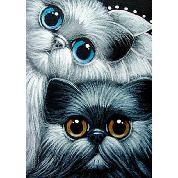 5D DIY Full Drill Diamond Painting Animals Cat Cross Stitch Mosaic Kits Decor 5D DIY Full Drill Diamond Painting Animals Cat Cross Stitch Mosaic Kits Decor
